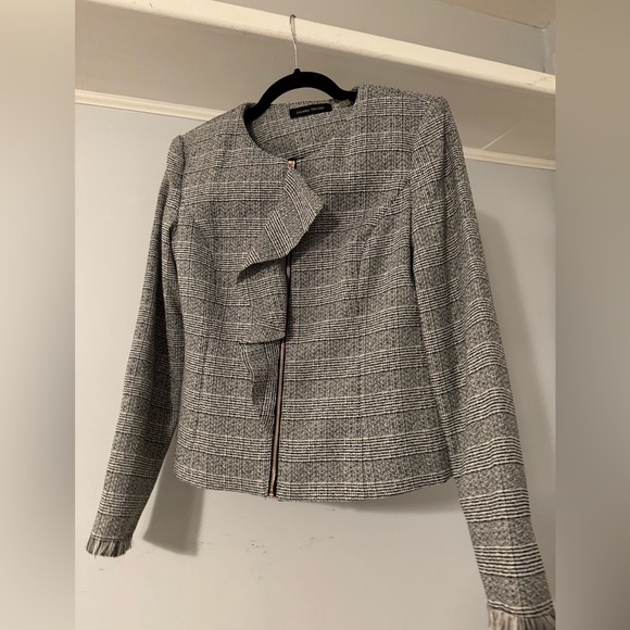 Ivanka Trump Gray Plaid Jacket - Picture 3 of 5